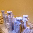 P1090528.jpg PRINTABLE ROMAN CASTLE - SMARTPHONE STAND CELL PHONE HOLDER WITH GEM HOLDING URNS