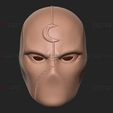 09.jpg Moon Knight Mask - Mr Knight Face Shell - Marvel Comic helmet