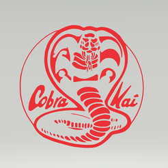 Cobra-Kai-Image.png Fichier STL Cobra Kai・Design pour imprimante 3D à télécharger