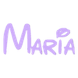 maria.stl 50 Names with Disney letters