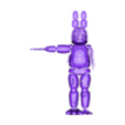 3dlife_withered-bonnie_fnaf.stl Withered Bonnie ( FIVE NIGHTS AT FREDDY'S / FNAF )