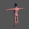 5.jpg Animated Naked Man-Rigged 3d game character Low-poly 3D model