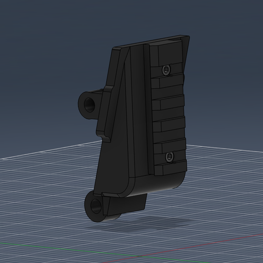 🔫 M249 RIS STOCK ADAPTER・Archivo STL Gratis para Impresión 3D・Cults