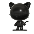 Cococat_SLA_v2.png STL-Datei Chococat (チョコキャット, Chokokyatto) from Hello kitty kostenlos・Modell für 3D-Druck zum herunterladen