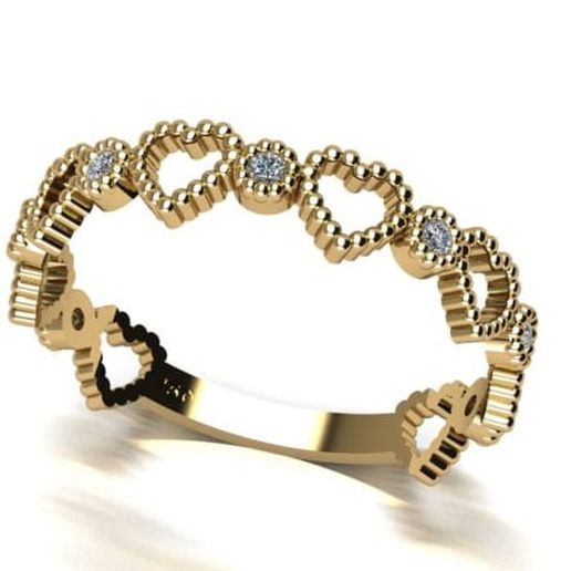 heart ring 3D model
