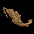 4.png Topographic Map of Mexico – 3D Terrain