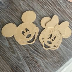 IMG_9444.jpeg Minnie and Mickey coasters