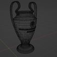 WireframeBlender.jpg Champions League Trophy - SolidWorks and Keyshot