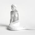 Mermaid_Sculpture_3DP_Plastic.jpg Sculpture de Sirène