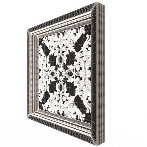 Wireframe-High-Carved-Ceiling-Tile-08-3.jpg Carved Ceiling Tile 08