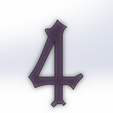 4 - 1.png ブリーチ - ウルキオラ - ソードナンバー - FOUR