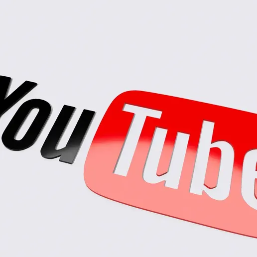 YouTube Logo | 3D Printable STL 3D model preview
