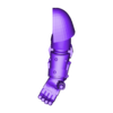 SpaceCrusadeCSMArm01_Left.stl Evil Crusader Rifle Arms + Rifles