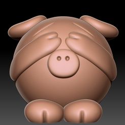 1.jpg Fichier STL drôle de cochon・Design imprimable en 3D à télécharger, yugeshsandhi