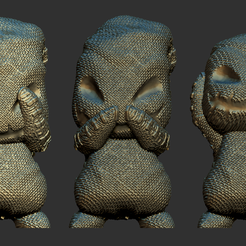 Oogie Boogie Sagesse 1.PNG Archivo STL Minis Oogie Boogie de la Sabiduría・Modelo imprimible en 3D para descargar