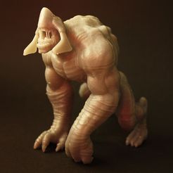 _Beats_1_small.jpg STL file Beast Statue・3D printer design to download