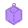 ElderFuthark_Pendants_V1-Algiz_Print.stl Elder Futhark Pendant Algiz Clean