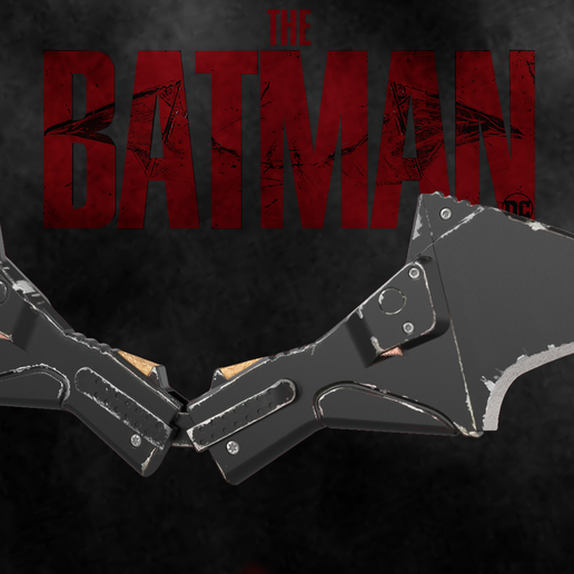 Batarang from "The Batman" 2022 3D model