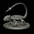 Agascorpion-highpoly-18.png Agascorpion hell monster statue fantasy agama / Scorpio POSE 1