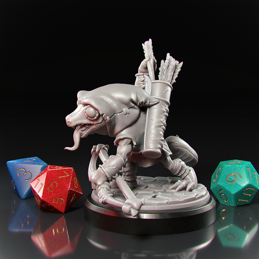 Lizard warriors - Ranged 02
