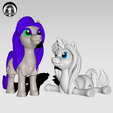 Flexy-Pony-and-Unicorn-2.png 3D-Datei Flexibles Pony und Einhorn・3D-druckbares Modell zum herunterladen