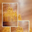 Snapchat-1766546093.jpg Castle outline decor / Castle centerpiece / birthday princess / princess castle / wedding fairytale decor  / cinderella castle