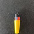 Kalin-Clipper-Sprial-Vazo-Modu-Kilif.jpeg Clipper Lighter Keychain Sleeve (Slim & Large)