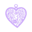 heart keychain.stl Heart keychain