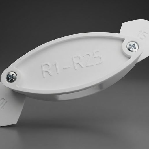 Radius Gauge Set – Multi-Part Printable Design