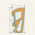 Dimensions.png Awesome Spring Carabiner - No supports - Print in Place