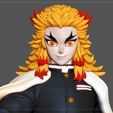 3.jpg 3D file RENGOKU KIMETSU NO YAIBA ANIME STATUE CHARACTER・3D printer design to download