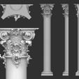36-ZBrush-Document.jpg 90 classical columns decoration collection -90 pieces 3D Model