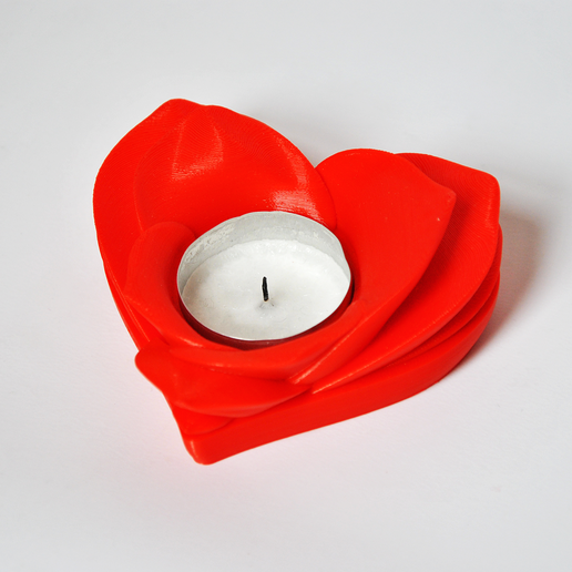 Romantic Tealight Holder 3D model