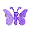 Butterfly.stl Print-In-Place Cute Flexi Butterfly