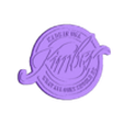 Part 3-Kimber Logo.stl Kimber & PISTAL STAND UNIVERSAL MODEL