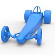 54.jpg Diecast dragster with Turbo Drag axle Scale 1:25