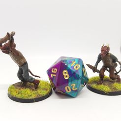 2019-03-24_18.24.41.jpg Free STL file Kobolds for 28mm Tabletop gaming・3D printer model to download