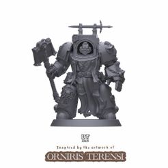SS_OT_CG_DEF_1.jpg Free STL file Chaplain Grigoris - Inspired by the art of Orniris Terensi・3D printing model to download