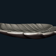 3.png Leaf Shaped Tray - 3D STL file for CNC