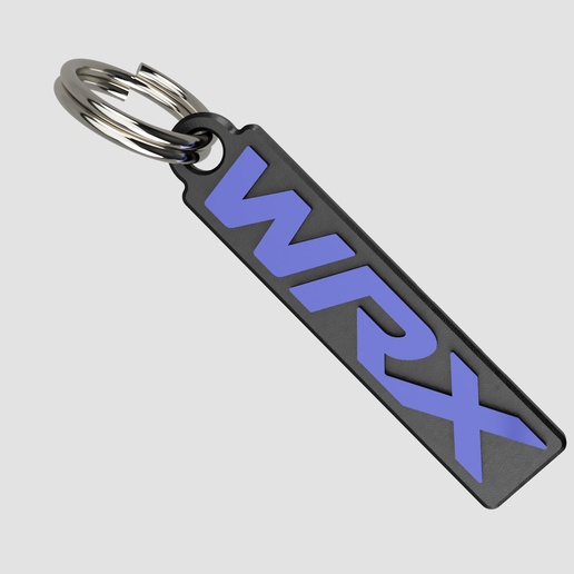 WRX-Keychain1.png Fichier STL Porte-clés à thème WRX・Modèle à télécharger et à imprimer en 3D, EMAP