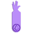 Emoji_Vulcan_Sign.STL Sliding Emoji Pack