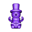 Snowman_singlecolor.stl Muñeco de nieve articulado