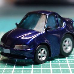 DSC05571-43.jpg Free STL file Honda Prelude (Pull-back toy lile)・3D printing idea to download