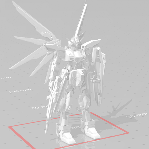 🤖 Gundam (Freedom) 3D・ STL File for ・Cults
