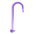 tow hook.stl 14" Tow J hook
