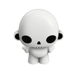 Top.png Customizable Death Hug 3D Printable Art Toy: Royalty-Free Figure for Personal & Commercial Use