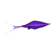 Stylized Shark Figurine.stl Stylized Shark Figurine