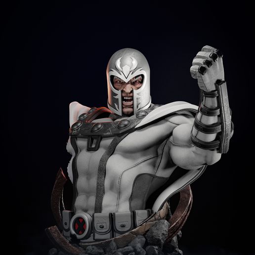 Magneto Bust - STL