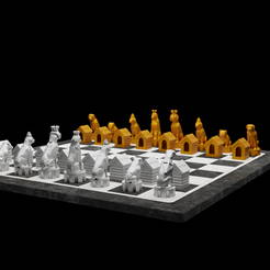 Free STL file Star Trek - Ganine Classic Chess Set: King ⭐・3D printing  design to download・Cults