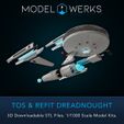 Dreadnought-14.jpg 1/1000 TOS and Refit Dreadnought